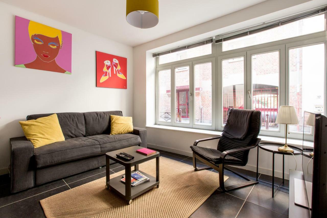 Charmant Appartement Au Coeur Du Vieux Lille Luaran gambar